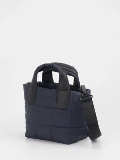 VeeCollective Berlin – Mini Tote Bag aus Nylon Dunkelblau