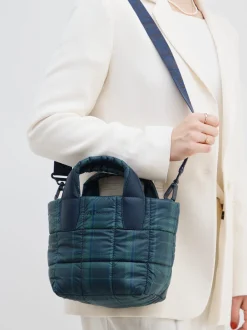 VeeCollective Berlin – Mini Tote Bag aus Nylon dunkelgrün