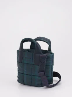 VeeCollective Berlin – Mini Tote Bag aus Nylon dunkelgrün