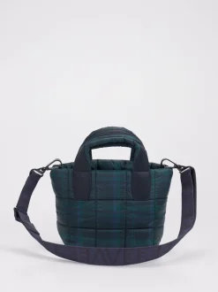 VeeCollective Berlin – Mini Tote Bag aus Nylon dunkelgrün