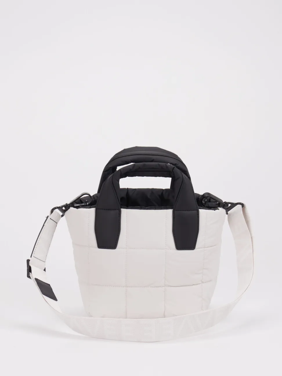 VeeCollective Berlin – Mini Tote Bag aus Nylon Offwhite
