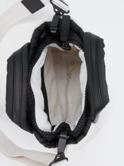VeeCollective Berlin – Mini Tote Bag aus Nylon Offwhite