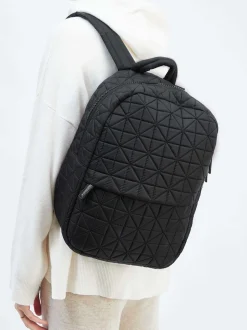 VeeCollective Berlin – Rucksack aus Ripstop-Nylon schwarz