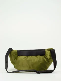 VeeCollective Berlin – Schultertasche aus Nylon Olivgrün