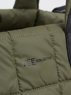 VeeCollective Berlin – Shopper aus Ripstop Nylon Olivgrün