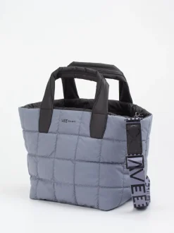 VeeCollective Berlin – Shopper aus Nylon in Taubenblau