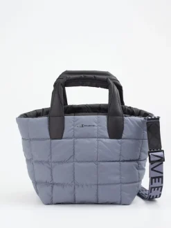 VeeCollective Berlin – Shopper aus Nylon in Taubenblau