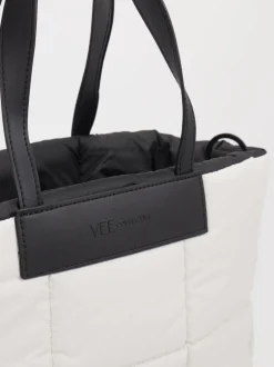 VeeCollective Berlin – Shopper aus Nylon in Offwhite