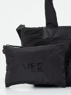 VeeCollective Berlin – Shopper aus Nylon in Schwarz