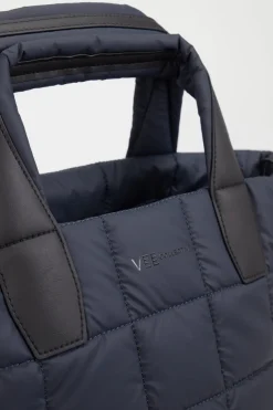 VeeCollective Berlin – Shopper aus Lederimitat Dunkelblau
