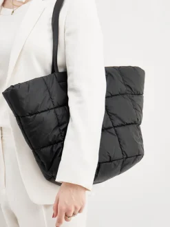 VeeCollective Berlin – Shopper aus Ripstop-Nylon Schwarz