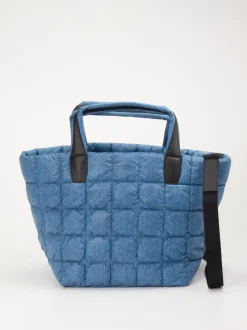 VeeCollective Berlin – Shopper aus Nylon in Jeansblau