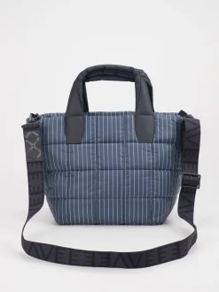 VeeCollective Berlin – Shopper Bag aus Nylon in Dunkelblau