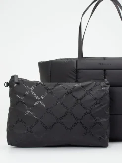 VeeCollective Berlin – Shopper aus Nylon in Schwarz
