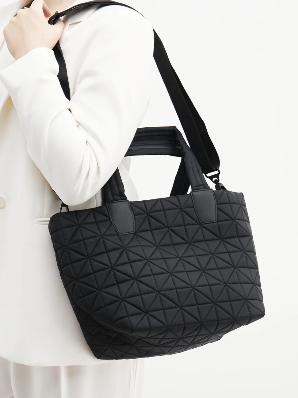 VeeCollective Berlin – Shopper aus Ripstop-Nylon Schwarz