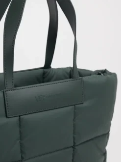 VeeCollective Berlin – Shopper aus Nylon in Dunkelgrün