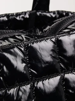 VeeCollective Berlin – Shopper Bag aus Nylon Schwarz