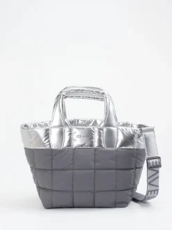 VeeCollective Berlin – Tote Bag aus Nylon silbergrau