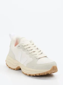 VEJA – Chunky Sneaker aus Textil und Veloursleder creme