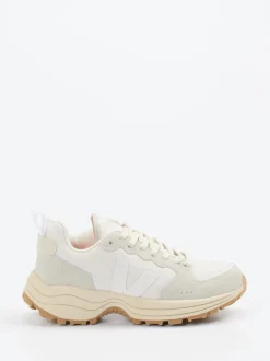VEJA – Chunky Sneaker aus Textil und Veloursleder creme
