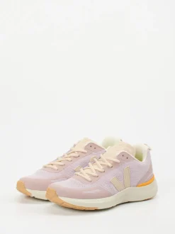 Veja – Laufsneaker aus veganem Mesh in Rosé