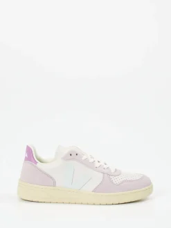 VEJA – Low-Top Sneaker aus Kalbleder und Velours