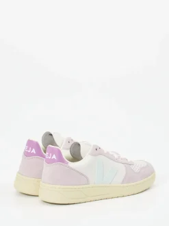 VEJA – Low-Top Sneaker aus Kalbleder und Velours