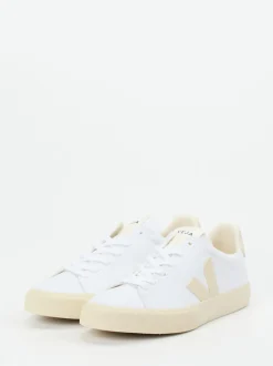 Veja – Low-Top Sneaker aus Canvas in Weiß