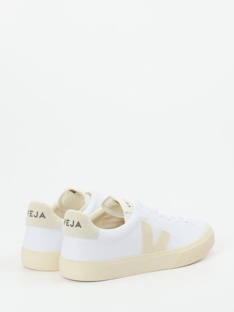 Veja – Low-Top Sneaker aus Canvas in Weiß