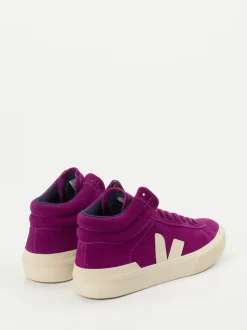 VEJA – Mid-Top-Sneaker aus Veloursleder Violett