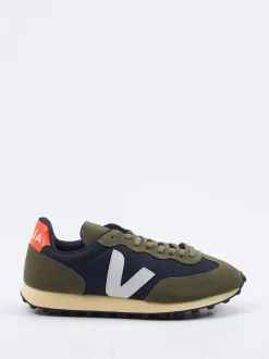 Veja – Retro-Sneaker aus Mesh und Veloursleder blau