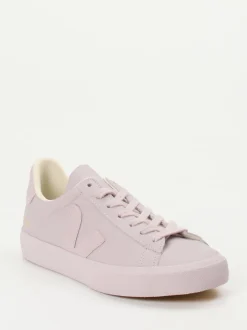 Veja – Sneaker aus Glattleder in Altrosa