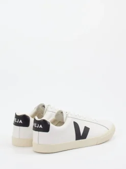 VEJA – Sneaker aus Kalbleder in Offwhite