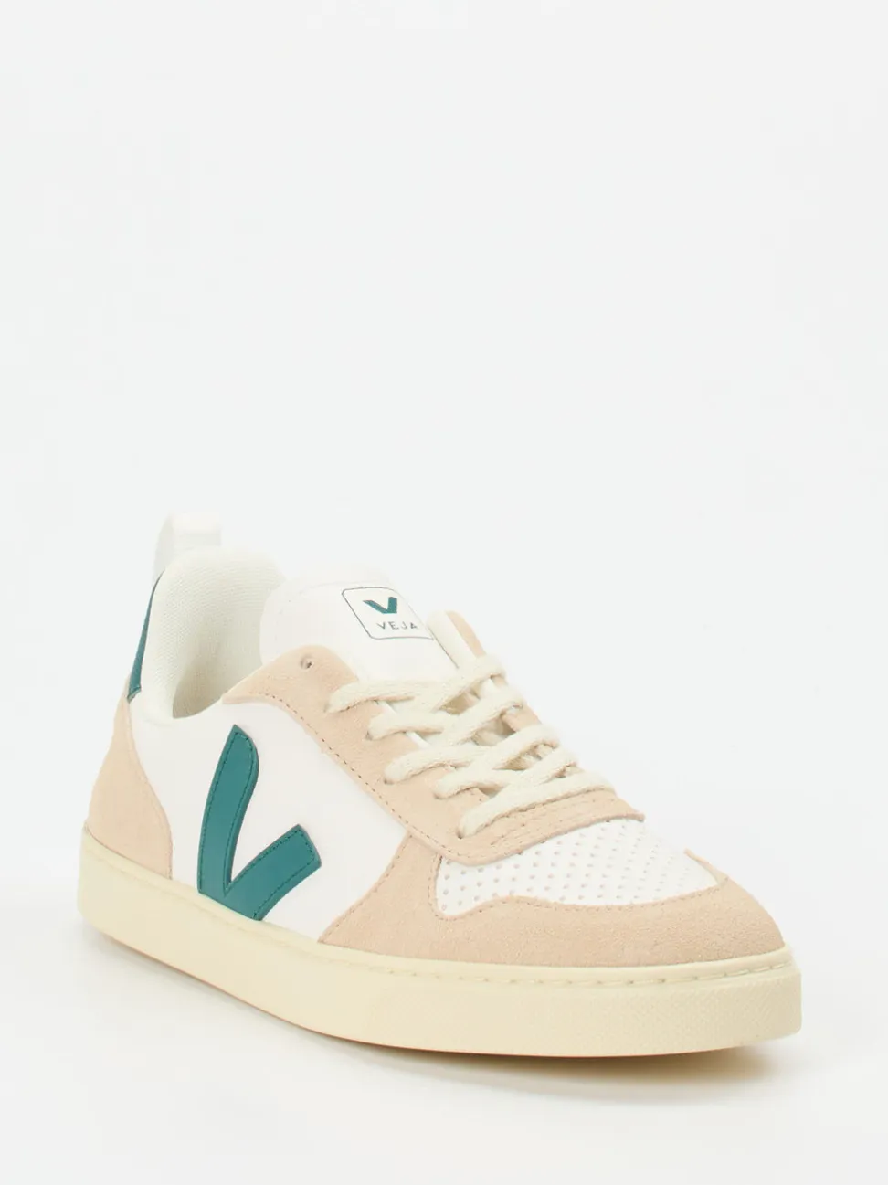 VEJA – Sneaker aus Kalbleder mit Veloursdetails