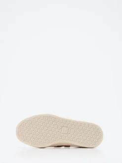 Veja – Sneaker aus Leder mit Veloursdetails Off-White