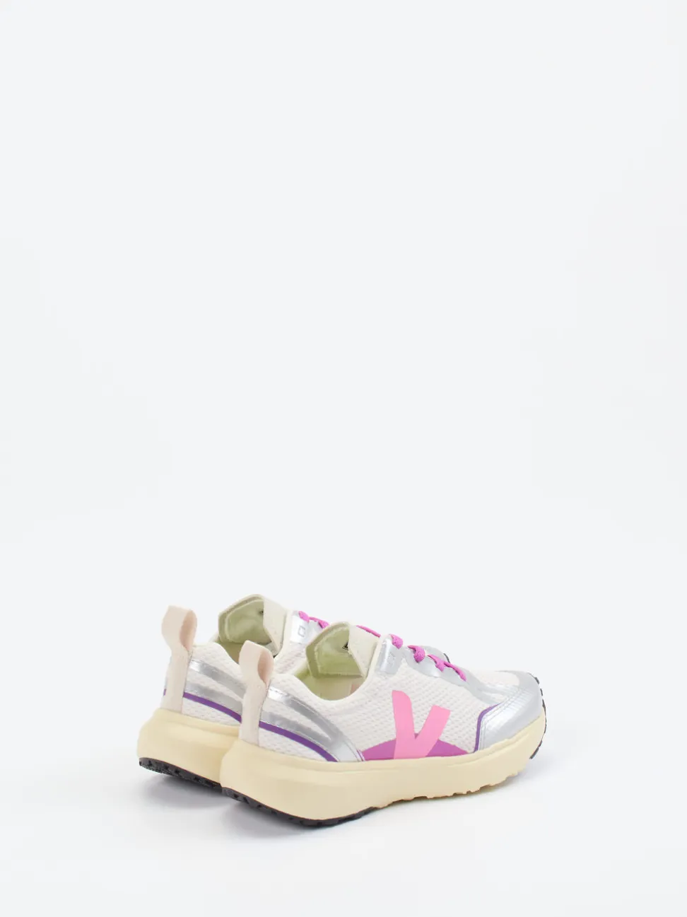 VEJA – Sneaker aus Synthetik in Cremeweiß