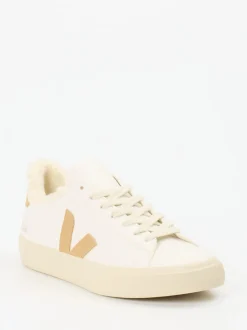 VEJA – Sneaker aus veganem Leder cremeweiß