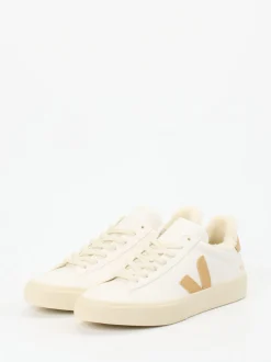 VEJA – Sneaker aus veganem Leder cremeweiß