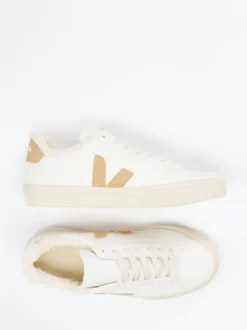 VEJA – Sneaker aus veganem Leder cremeweiß