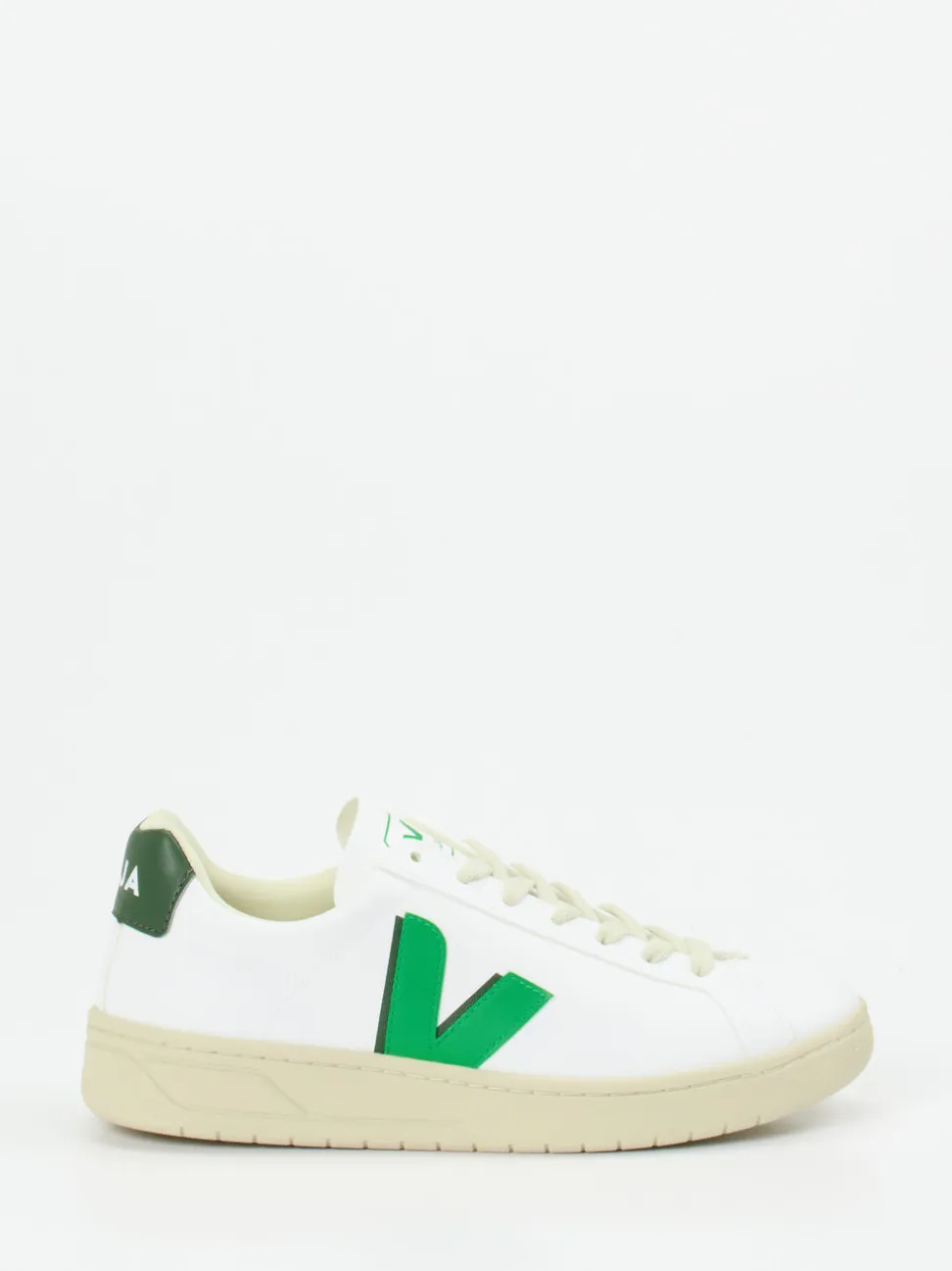 VEJA – Sneaker aus veganem Glattleder weiß