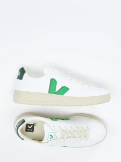 VEJA – Sneaker aus veganem Glattleder weiß
