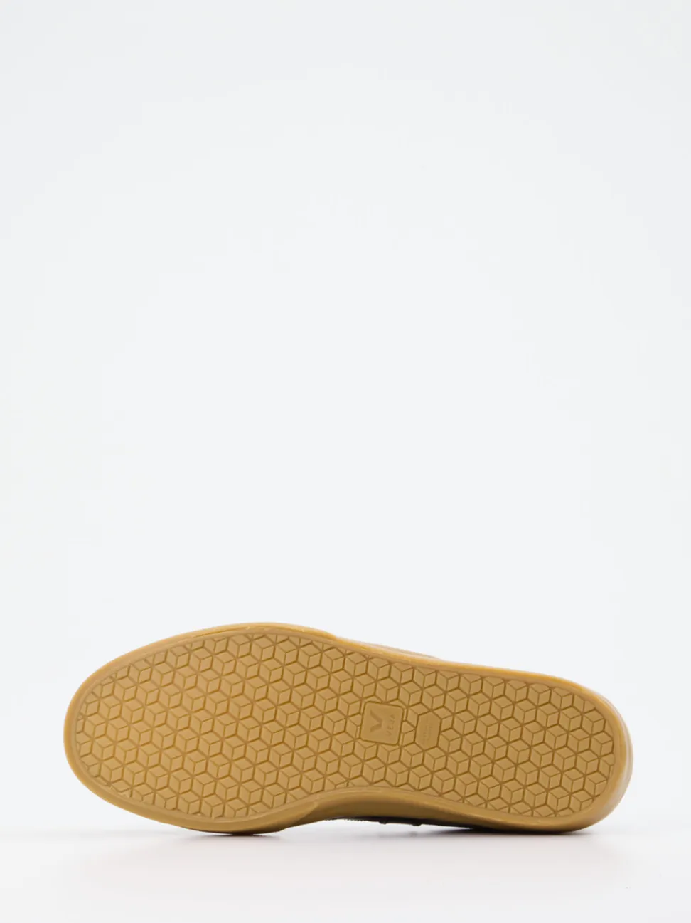 VEJA – Sneaker aus Veloursleder in Olivgrün