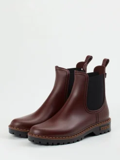 Verbenas – Chelsea Boots aus Synthetik in Bordeaux