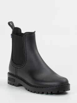 Verbenas – Chelsea Boots aus Synthetik schwarz