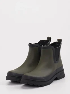 Verbenas – Chelsea Boots aus Synthetik in Olivgrün