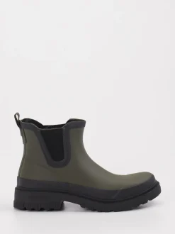 Verbenas – Chelsea Boots aus Synthetik in Olivgrün