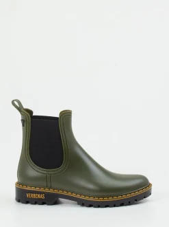 Verbenas – Chelsea Boots aus Synthetik in Olivgrün