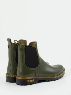 Verbenas – Chelsea Boots aus Synthetik in Olivgrün