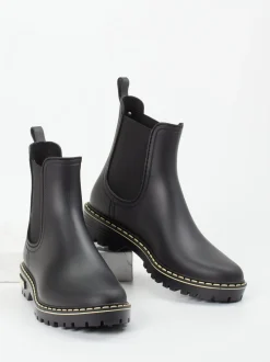 Verbenas – Chelsea Boots aus Synthetik schwarz