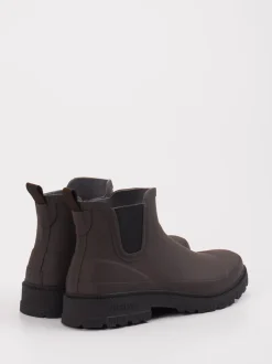 Verbenas – Chelsea Boots aus Gummi Dunkelbraun